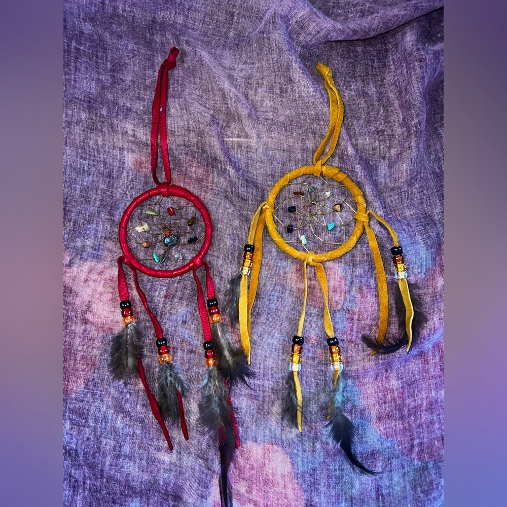 2 SMALL DREAMCATCHERS